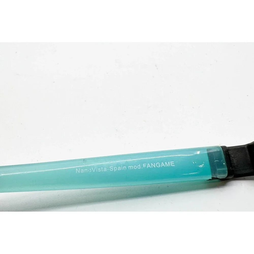 NanoVista Fangame Eyeglasses Kids Black Teal NAO611048 48-17-127 48mm